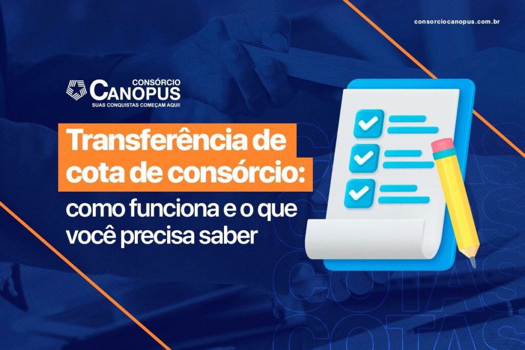 Transferência de cota de consórcio