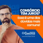 Consórcio tem juros?