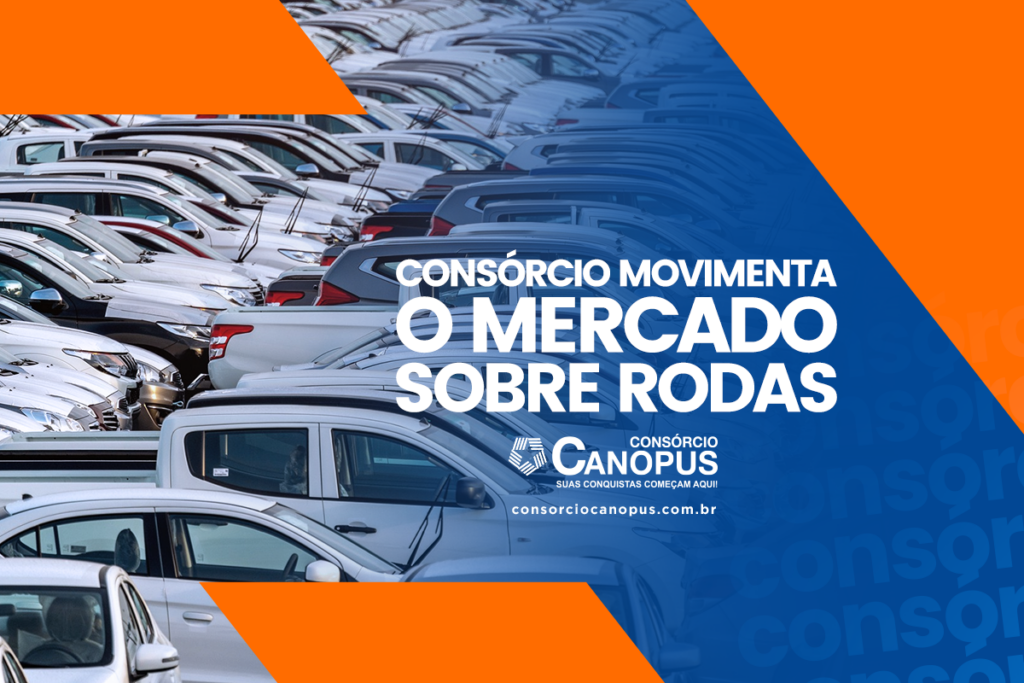 Qual a participação do consórcio no mercado de veículos?
